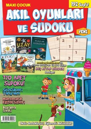 Maxi Çocuk Akıl Oyunları ve Sudoku 11 | Maxi Yayıncılık (Ciltsiz)  - Resim 1