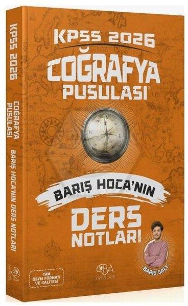 2026 KPSS Coğrafya Pusulası Ders Notları | CBA Yayınları (İnce Kapak)  - Resim 1