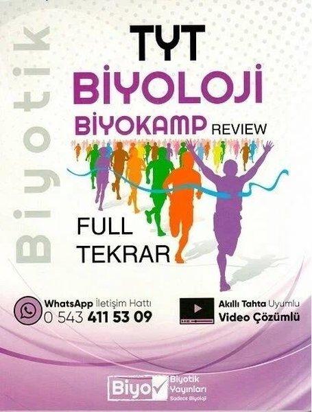 TYT Biyoloji Full Tekrar Biyokamp Review | Biyotik Yayınları (İnce Kapak)  - Resim 1