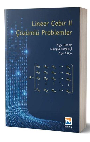 Lineer Cebir 2 - Çözümlü Problemler | Nisan Kitabevi Yayınları (İnce Kapak)  - Resim 1