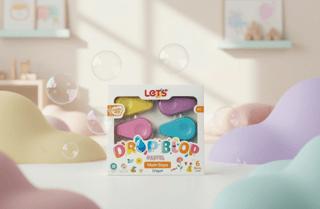 Let’s Dropblop Mum Boya 6 Pastel Renk | Lets - Resim 1