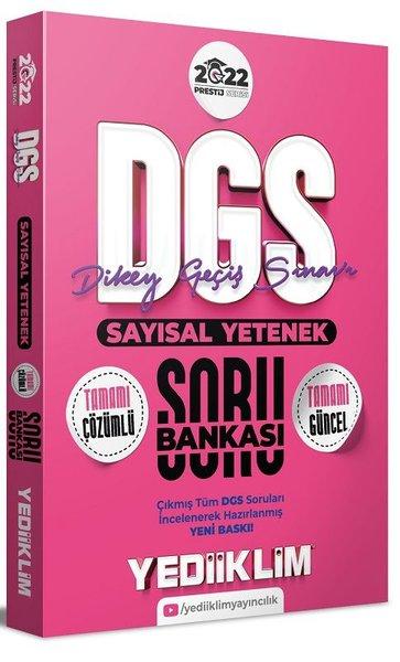 2022 Prestij Serisi DGS Sayısal Yetenek Tamamı Çözümlü Soru Bankası | Yediiklim Yayınları (İnce Kapak)  - Resim 1