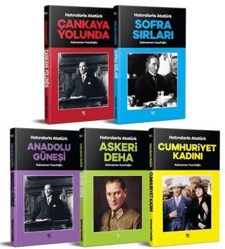 Hatıralarla Atatürk Seti (5 Kitap) | Halk Kitabevi (Ciltsiz)  - Resim 1