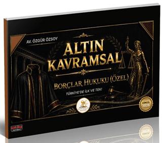 HUKAL Altın Kavramsal Borçlar Hukuku Özel Hükümler | Savaş Yayınevi (Ciltsiz)  - Resim 1