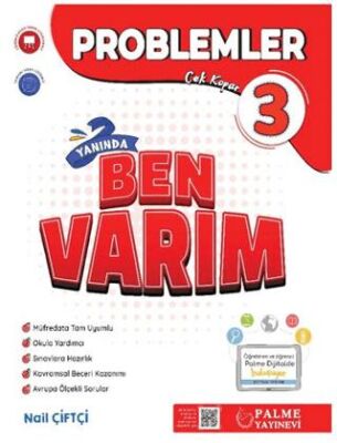 3. Sınıf Problemler Yanında Ben Varım Soru Kitabı - Nail Çiftçi kitap kapağı