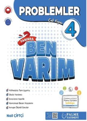 4. Sınıf Problemler Yanında Ben Varım Soru Kitabı - Nail Çiftçi kitap kapağı