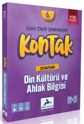 6. Sınıf Kontak Din Kültürü ve Ahlak Bilgisi Denemeleri - Kolektif kitap kapağı