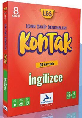 8. Sınıf İngilizce 36 Kontak Deneme - Kolektif kitap kapağı