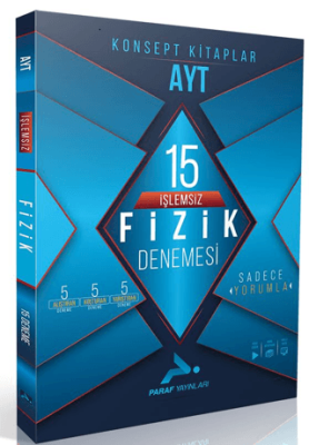 AYT İşlemsiz Fizik 15 Branş Denemesi - Kolektif kitap kapağı