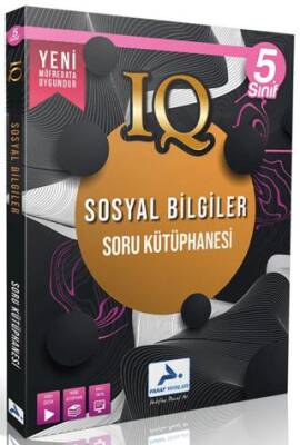 Paraf 5. Sınıf IQ Sosyal Bilgiler Soru Kütüphanesi - Kolektif kitap kapağı
