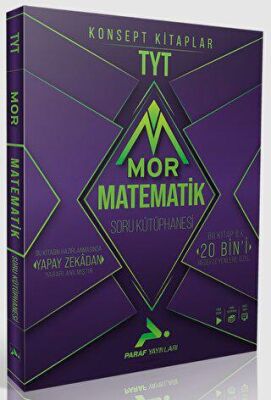 Paraf Yayınları Paraf Tyt Mor Matematik Soru Kütüphanesi - Kolektif kitap kapağı