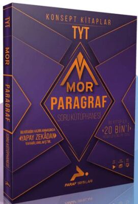 Paraf TYT Mor Paragraf Soru Kütüphanesi - Kolektif kitap kapağı