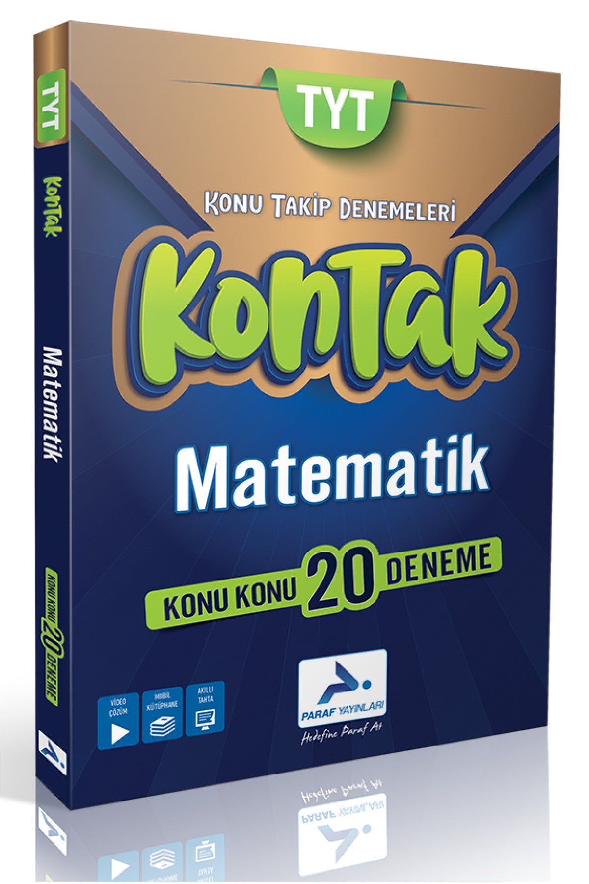 Paraf Yayınları Tyt Matematik Konu Konu 20 Deneme (Kontak Denemeler) kitap kapağı