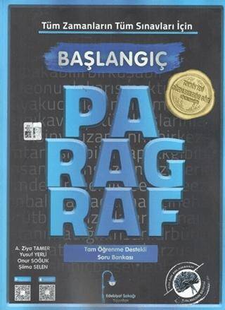Edebiyat Sokağı Yayınları Paragraf Başlangıç Soru Bankası - A. Ziya Tamer kitap kapağı