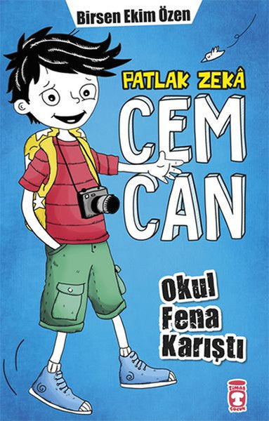 Patlak Zeka Cemcan 1 - Okul Fena Karıştı - Birsen Ekim Özen kitap kapağı