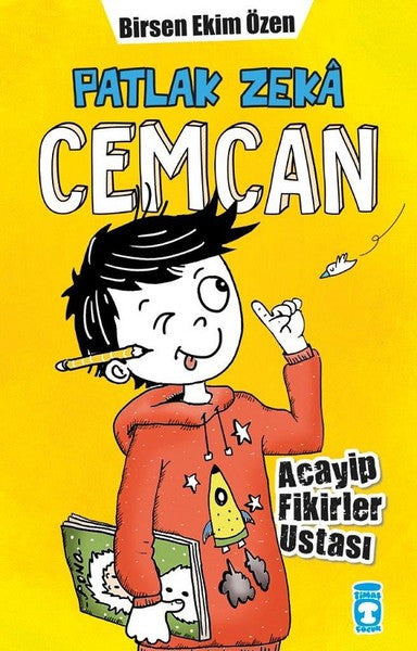 Patlak Zeka Cemcan 2 - Acayip Fikirler Ustası - Birsen Ekim Özen kitap kapağı