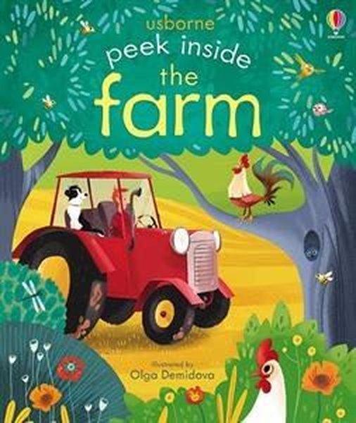 Peep Inside the Farm | Usborne (İnce Kapak)  - Resim 1