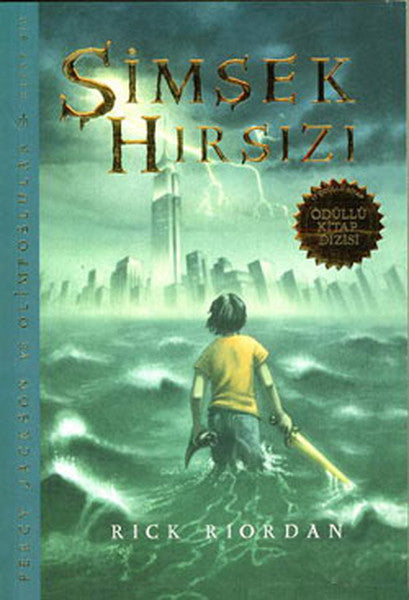 Percy Jackson ve Olimposlular - Şimşek Hırsızı - Rick Riordan kitap kapağı