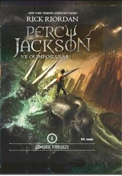 Percy Jackson ve Olimposlular - Şimşek Hırsızı - Rick Riordan kitap kapağı