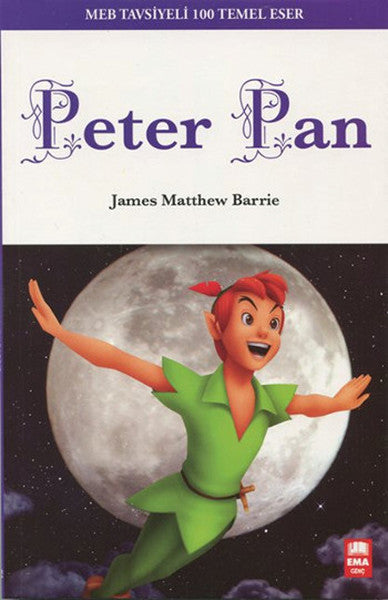 Peter Pan - James Matthew Barrie kitap kapağı