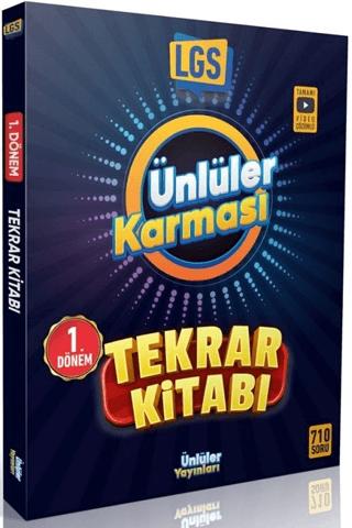 1. Dönem LGS Tekrar Kitabı 710 Soru