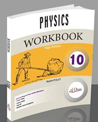 Physics 10 Workbook - Rahim Polat kitap kapağı