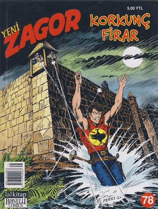 Yeni Zagor Korkunç Firar Sayı: 78 | Lal Kitap (Ciltsiz)  - Resim 1