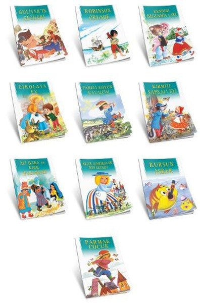 Pırlanta Masallar Dizisi (10 Kitap Takım) - Anonim kitap kapağı