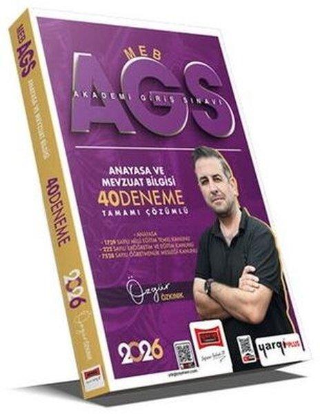 2026 MEB - AGS Anayasa ve Mevzuat Bilgisi Tamamı Çözümlü 40 Deneme | Yargı Yayınları (İnce Kapak)  - Resim 1