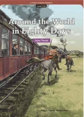 Around the World in Eighty Days (eCR Level 11) | e-future (Ciltsiz)  - Resim 1
