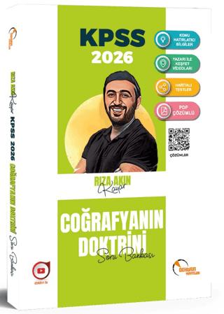 2026 KPSS Coğrafya Soru Bankası | Doktrin Yayınları (Ciltsiz)  - Resim 1