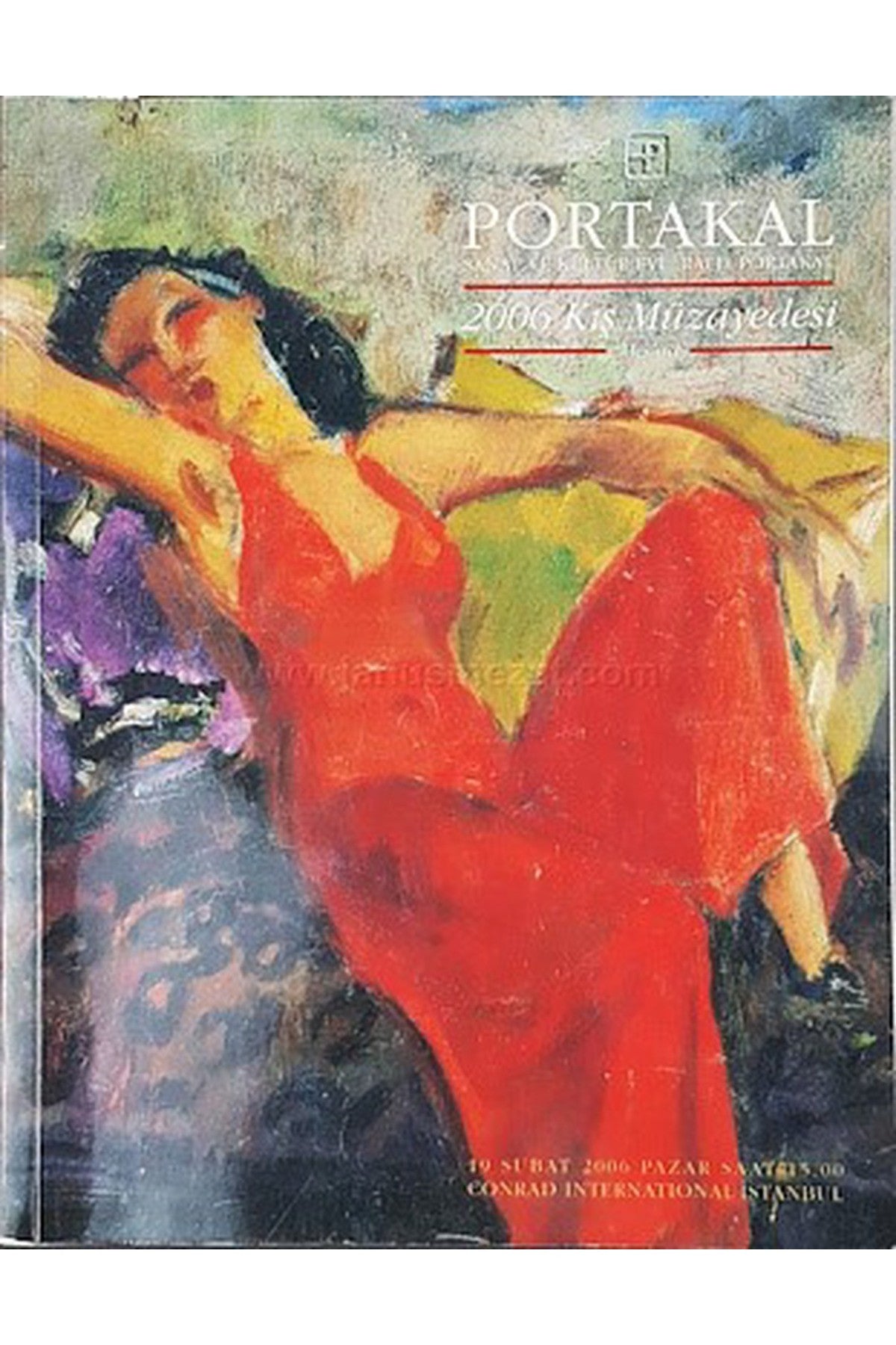 Portakal Sanat Ve Kültür Evi 2006 Kış Müzayede Kataloğu (2006 Basım) kitap kapağı