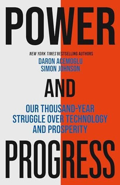 Power and Progress - Simon Johnson kitap kapağı