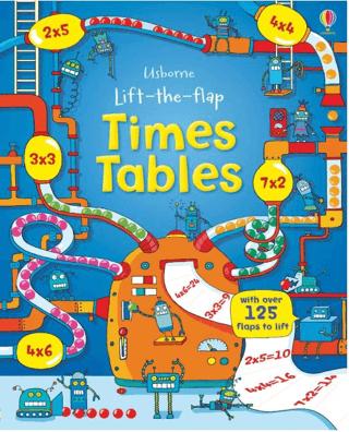 Dickins, R: Lift the Flap Times Tables Book | Usborne (Ciltli)  - Resim 1