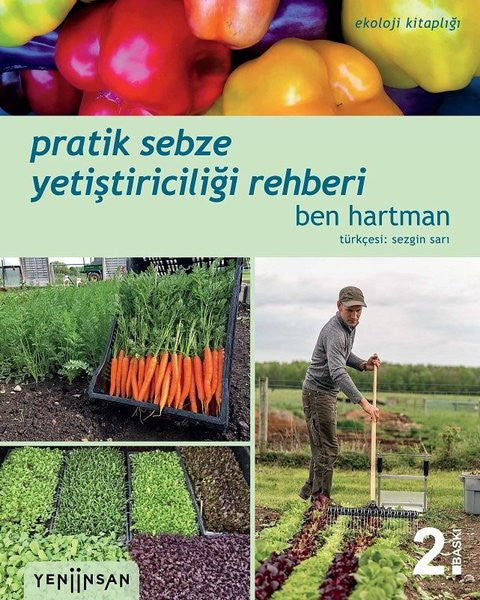 Pratik Sebze Yetiştiriciliği Rehberi - Ben Hartman kitap kapağı