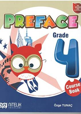 Preface Grade 4 Course Book - Özge Tunaç kitap kapağı