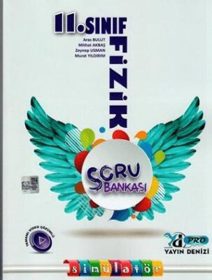 Pro Simülatör 11. Sınıf Fizik Soru Bankası - Kolektif kitap kapağı