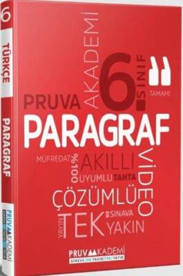 6. Sınıf Paragraf Soru Bankası - Kolektif kitap kapağı