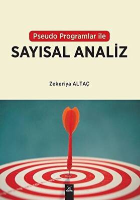 Sayısal Analiz - Zekeriya Altaç kitap kapağı