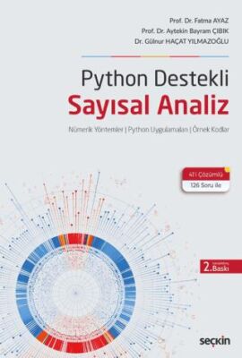 Python Destekli Sayısal Analiz - Gülnur Haçat Yılmazoğlu kitap kapağı
