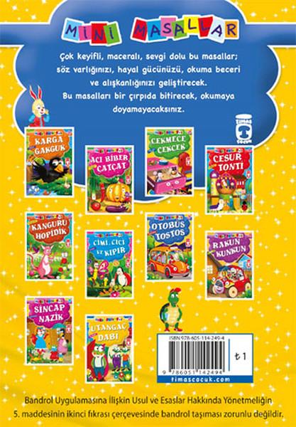 Mini Masallar - Otobüs Tostos | Timaş Çocuk (İnce Kapak)  - Resim 2