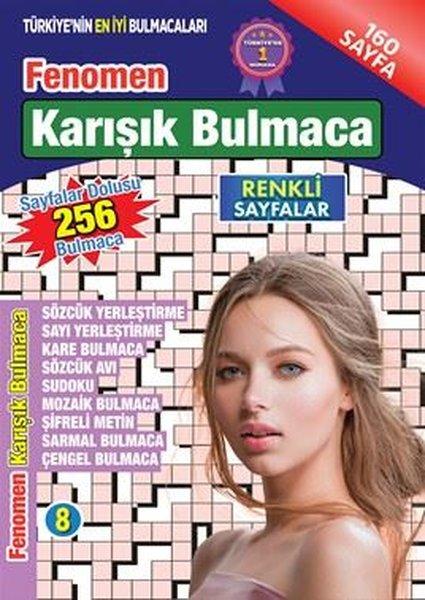 Fenomen Karışık Bulmaca - 8 | Maxi Yayıncılık (İnce Kapak)  - Resim 1