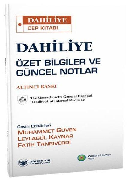 Dahiliye Özet Bilgiler ve Güncel Notlar - Dahiliye Cep Kitabı | Güneş Tıp Kitabevleri (İnce Kapak)  - Resim 1