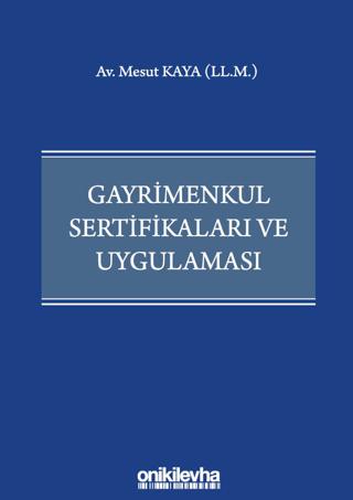 Gayrimenkul Sertifikaları ve Uygulaması | On İki Levha Yayınları (Ciltsiz)  - Resim 1