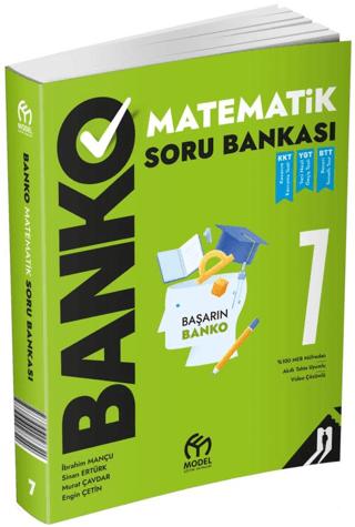 7. Sınıf Banko Matematik Soru Bankası | Model Eğitim Yayıncılık (Ciltsiz)  - Resim 1