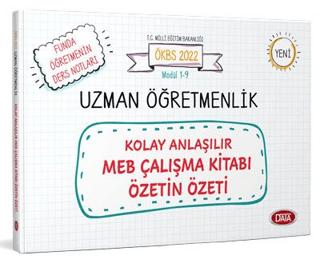 2022 ÖKBS Uzman Öğretmenlik Kolay Anlaşılır MEB Çalışma Kitabı Özetin Özeti | Data Yayınları (Ciltsiz)  - Resim 1