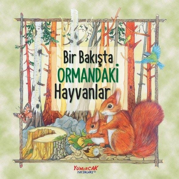 Bir Bakışta Ormandaki Hayvanlar | Yumurcak Yayınları (İnce Kapak)  - Resim 1