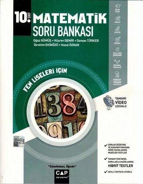 10.Sınıf Fen Lisesi Matematik Soru Bankası | Çap Yayınları (İnce Kapak)  - Resim 1