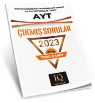 ÖSYM Çıkmış Sorular - AYT 2023 | IQ Yayınları (Ciltsiz)  - Resim 1