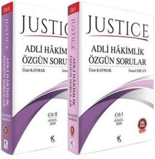 Justice Adli Hakimlik Özgün Sorular (2 Cilt Takım) | Kuram Kitap (Ciltsiz)  - Resim 1